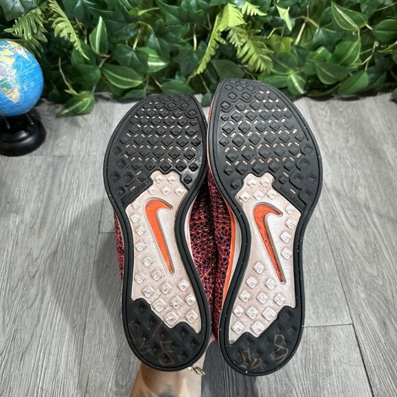 Nike Flyknit Racer Acai Berry Men's Size 8.5 Running Shoes 526628-008 Sneakers - Picture 8 of 11